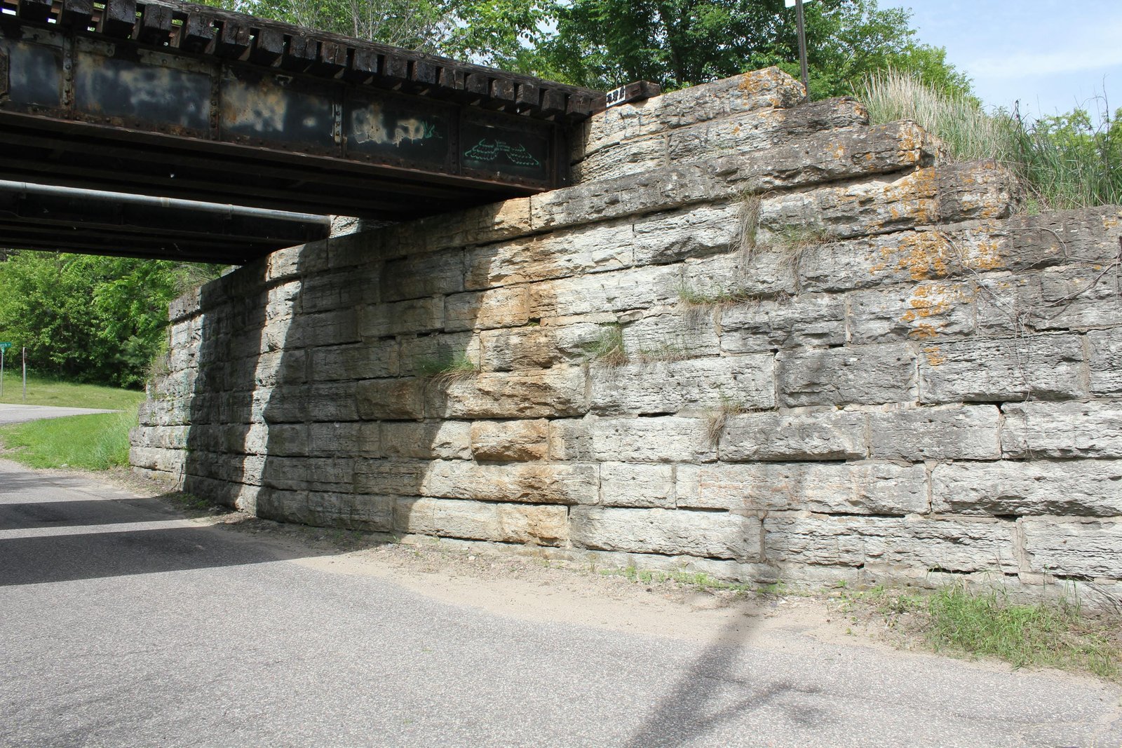 East abutment